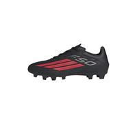 adidas Unisex Adulto F50 Club Firm Ground/Multi Ground Football Boots, Core Black/Lucid Red/Core Black, 45 1/3 EU