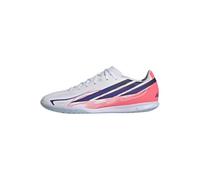 adidas Unisex Adulto F50 Hyperfast Club Indoor Football Shoes, FTWR White/Solar Purple/Solar Turbo, 43 1/3 EU