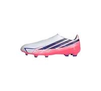 Botas de fútbol F50 League sin cordones FG/MG Adulto Blanco/Violeta adidas 42