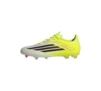 adidas Unisex Adulto F50 League Firm Ground/Multi Ground Football Boots, Team Solar Yellow 2/Core Black/Lucid Red, 42 EU
