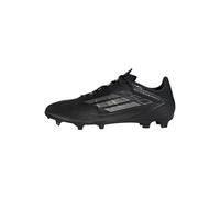 adidas Unisex Adulto F50 League Football Boots Firm Ground, Core Black/Iron Metallic/Gold, 44 EU