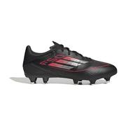 adidas F50 League Football Boots Soft Ground, Botas de fútbol Unisex Adulto, Core Black/Iron Met./Lucid Red, 43 1/3 EU