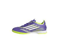 Adidas Unisex Adulto F50 League Indoor Football Boots, Purple Rush/Cloud White/Lucid Lemon, 43 1/3 EU