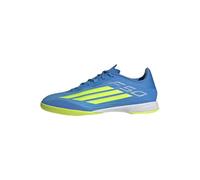 adidas Unisex Adulto F50 League Indoor Football Shoes, Lucid Ray Blue/Team Solar Yellow 2/Lucid Aquamarine, 45 1/3 EU