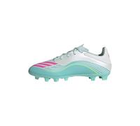 adidas Unisex Adulto F50 Messi Club Firm Ground/Multi Ground Football Boots, FTWR White/Lucid Pink/Flash Aqua, 42 EU