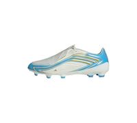 adidas Unisex Adulto F50 Messi League Firm Ground Football Boots Shoes, Ivory/Semi Blue Burst/Icey Blue, 47 1/3 EU