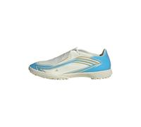adidas Unisex Adulto F50 Messi League Turf Football Shoes, Ivory/Semi Blue Burst/Icey Blue, 39 1/3 EU