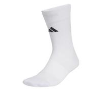 adidas Unisex adulto Football Crew Performance Socks Cushioned, white/white/black, 45-48
