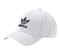 Adidas Trefoil Baseball Aut Gorra, Unisex Adulto, Blanco (White/Black), OSFM