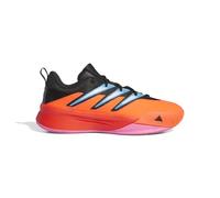 adidas Lillard Dame Certified 2 Low Trainers, Zapatillas de Baloncesto Unisex Adulto, Solar Red/Core Black/Cloud White, 41 1/3 EU