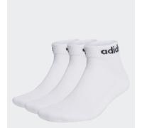 adidas Unisex adulto Linear Ankle Cushioned Socks 3 Pairs