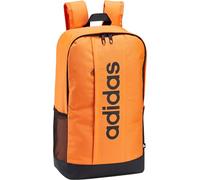 adidas Unisex - Adulto LINEAR BACKPACK, Pure Orange/black, One size