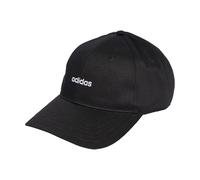 adidas Unisex - Adulto Linear Embroidery Baseball Cap, Black/White, S-M