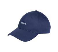 adidas Unisex Adulto Linear Embroidery Baseball Hat, Dark Blue/Glow Blue, S-M