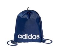 adidas Unisex Adulto Linear Gymsack Shoe Bag, Dark Blue/White, One Size