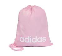 Bolsa de gimnasio adidas linear gymsack rosaut / blanco Talla única