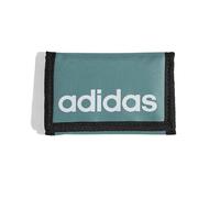 adidas Unisex Adulto Linear Wallet, Powder Teal/Black/White, One Size