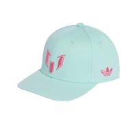adidas Unisex - Adulto Lionel Messi Snapback Cap, Semi Flash Aqua/Pink Fusion, M-L