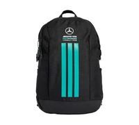 adidas Unisex adulto Mercedes - Amg Petronas Formula 1 Dna 3 Stripes Backpack, black, One Size