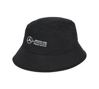Adidas Unisex Adulto Mercedes - AMG Petronas Formula One Team Mechanics Bucket Hat, Black/Reflective Silver, XS