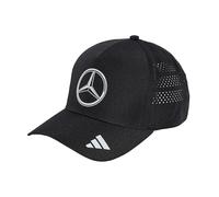 Adidas Unisex Adulto Mercedes - AMG Petronas Formula One Team Mechanics Climacool Trucker Cap, Black/Reflective Silver, XS