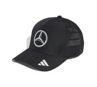 Adidas Unisex Adulto Mercedes - AMG Petronas Formula One Team Mechanics Climacool Trucker Cap, Black/Reflective Silver, L