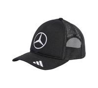 Adidas Unisex Adulto Mercedes - AMG Petronas Formula One Team Snapback Star Trucker Cap, Black/White, M