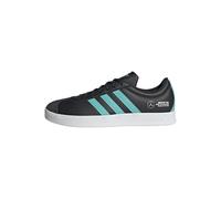 adidas Unisex Adulto Mercedes - AMG Petronas Formula One Team VL Court Base Shoes, Core Black/Semi Mint Rush/FTWR White, 41 1/3 EU