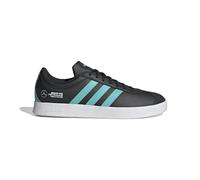 adidas Unisex Adulto Mercedes - AMG Petronas Formula One Team VL Court Base Shoes, Core Black/Semi Mint Rush/FTWR White, 44 EU