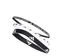adidas Unisex adulto Multiple Width Training Headbands 3 Per Pack Hairband, Black/White, M