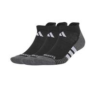 adidas Unisex - Adulto PERFORMANCE CLIMACOOL CUSHIONED LOW 3P, Black/White, 6-7 Years