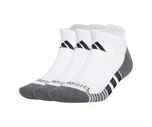 adidas Unisex - Adulto PERFORMANCE CLIMACOOL CUSHIONED LOW 3P, White/Black, 6-7 Years
