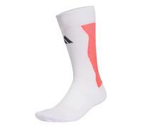 adidas Unisex adulto Predator Football Crew Performance Socks Cushioned, white/lucid red/black, 42-45