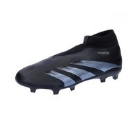 adidas Unisex adulto Predator League Laceless Firm Ground Football Boots, Core Black / Carbon / Core Black, 42 EU