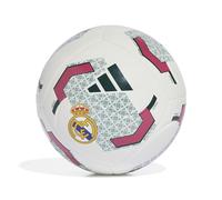 adidas Unisex Adulto Real Madrid Home Club Recreation Ball, White/Aurora Ivy, 5