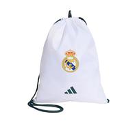 adidas Unisex Adulto Real Madrid Shoe Bag, White/Aurora Ivy/Wild Pink, One Size