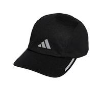 adidas Unisex - Adulto Running Mesh 4 Panel Cap Climacool, Black/Reflective Silver, L-XL