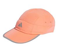 adidas Unisex adulto Running Packable HEAT.RDY X-City Cap, Coral Fusion / Reflective Silver, S