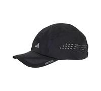 adidas Unisex Adulto Runningxadizero Lightweight Climacool Hat, Black/Reflective Silver, M-L