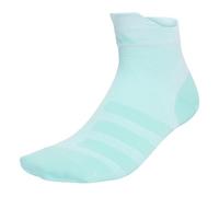 adidas Unisex adulto RUNxADIZERO Sock 1PP, White/Flash Aqua/Flash Aqua, 8.5-10
