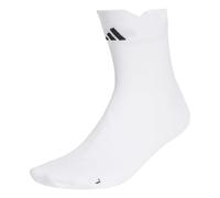 adidas Unisex adulto RUNxADIZERO Sock 1PP, White/White/Black, 6.5-8