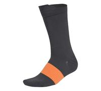 adidas Unisex adulto RUNxGRAPHIC Sock 1PP, carbon/Dusky Orange, 37-40