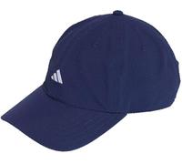 adidas Unisex - Adulto Seersucker Dad Cap, Dark Blue/White, M-L