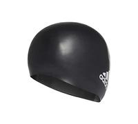 adidas Unisex Adulto Silicone Logo Cap, Black/White, One Size