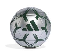 adidas Unisex - Adulto STARLANCER Club Ball, Silver Met./Dark Green, 5