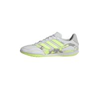 adidas Unisex Adulto Super Sala III Indoor Football Shoes, Crystal White/hi-Res Yellow/Off White, 39 1/3 EU