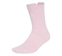 adidas Unisex adulto Tennis Crew Socks Cushioned 1 Pair Pack Socks, Distilled Pink/white, M
