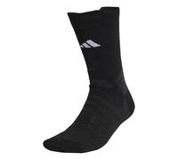 adidas Unisex adulto Tennis Cushioned Crew Socks 1 Pair, Black/White, 13-14.5