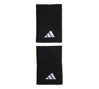 adidas Unisex - Adulto Tennis Wristband Large, Black/Black/White, M