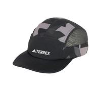 ADIDAS TERREX Gorra deportiva 'Climacool 5-Panel Graphic' gris basalto / negro / blanco 56-58 gris basalto / negro / blanco
